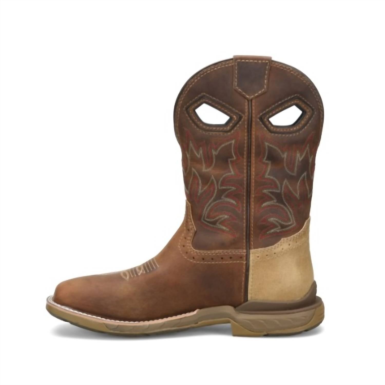 Double-H Boots - Men’s Phantom Rider Square Soft Toe Roper Boots - Wide