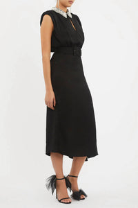 Rebecca Vallance - Lorraine Collar Midi Dress