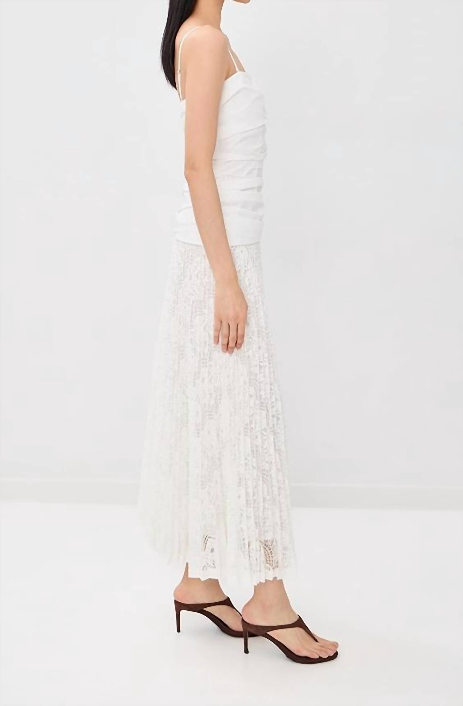 Simkhai - Annalise Ruched Bodice Dress