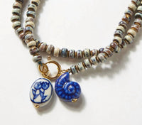 Farrah B Jewelry - Women's Long Wrap Toggle Necklace