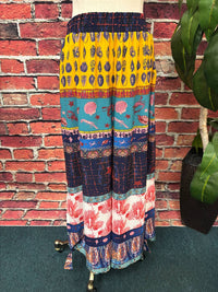 Isle Apparel - Seaside Patchwork Palazzo Pant