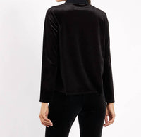 Jude Connally - Colby Stretch Velvet Top