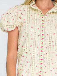 Elizabeth James The Label - Short Sleeve Emily Top