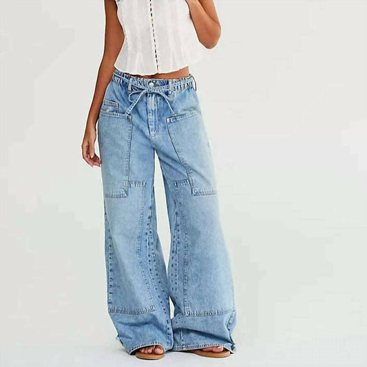 Free People - Outlaw Wide Leg Jeans