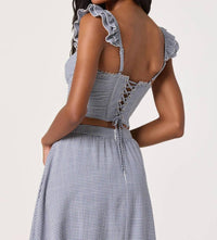 Astr - Wedelia Gingham Top
