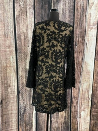 Lace and Tan Dress