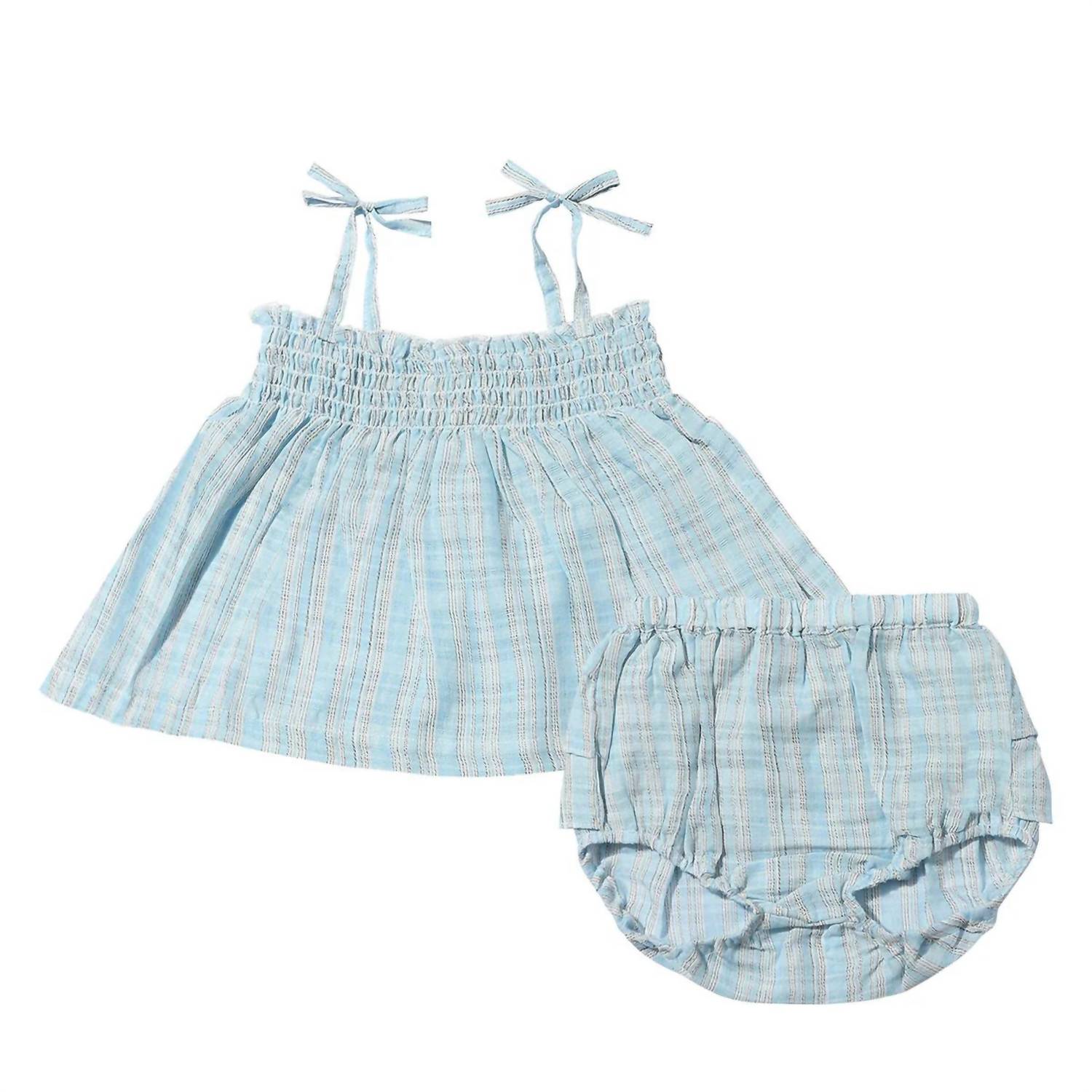 Vignette - Girl's Bianca Smocked Set