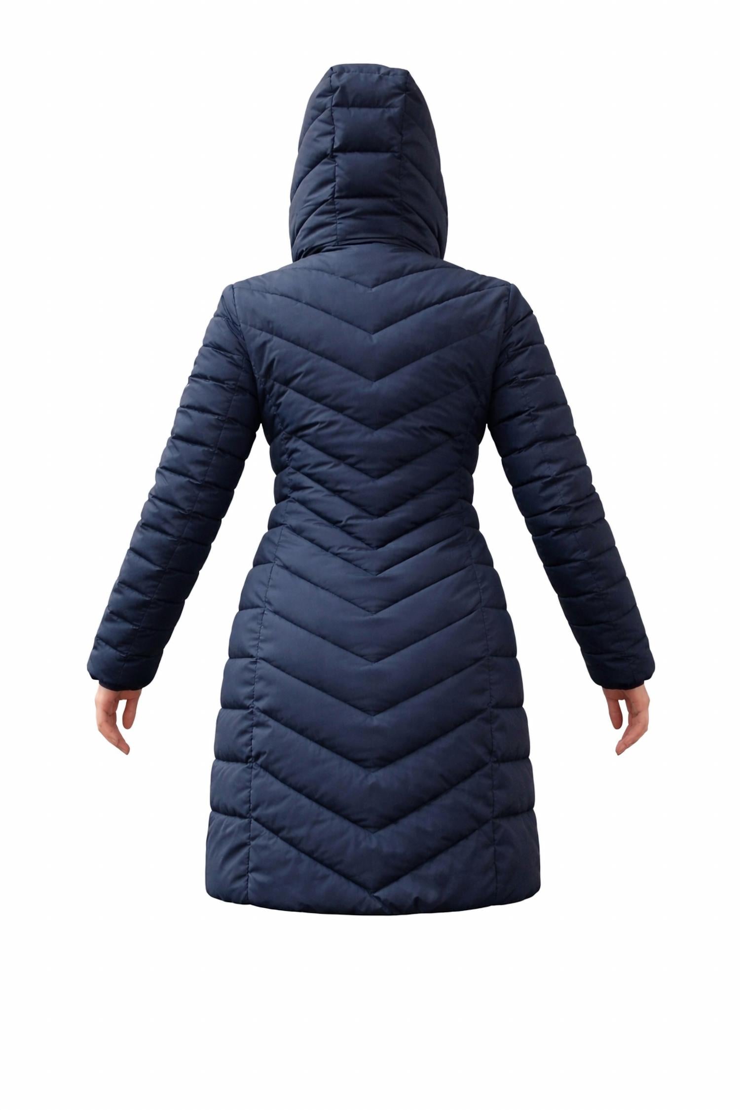 Dkny - Women's Quilted Hooded Puffer Coat