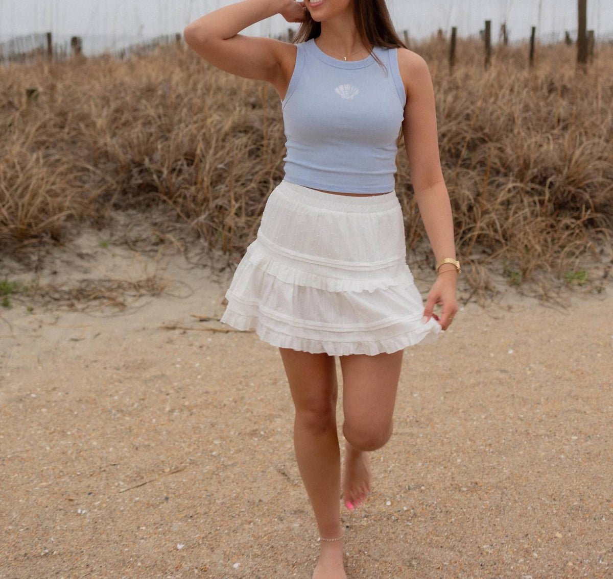 By Together - Kristen Ruffle Skort