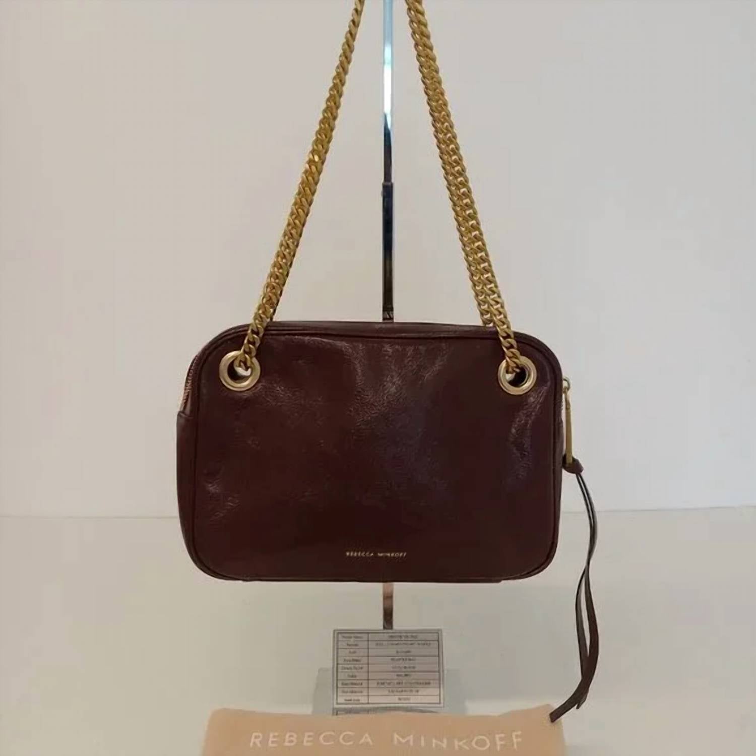 Rebecca Minkoff - Women's Leather Toaster Bag With Chain Strap
