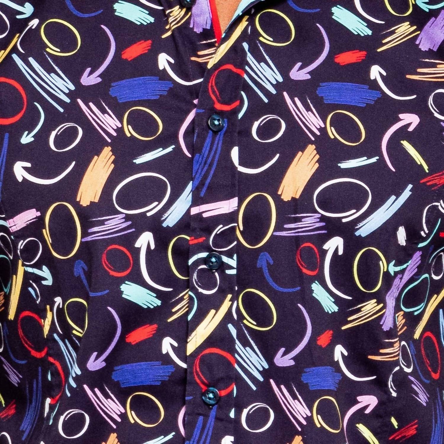 Eight X - Arcade Floor Button Down Shirt