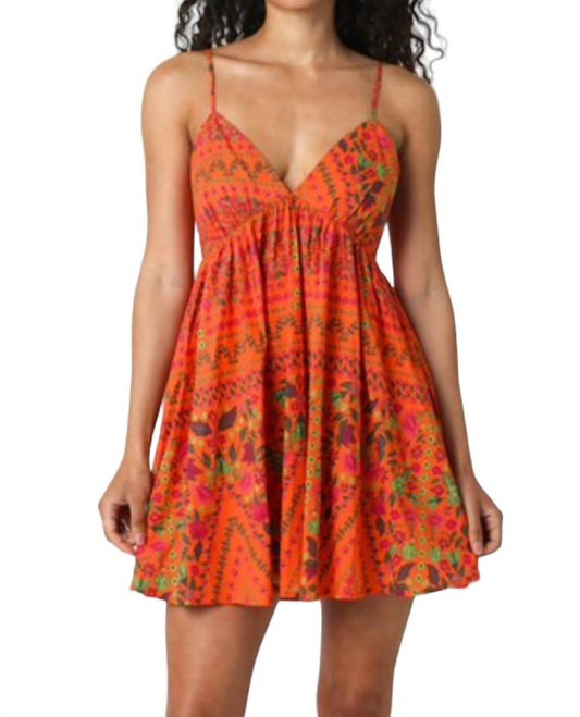 Olivaceous - Rio Flirty Sundress