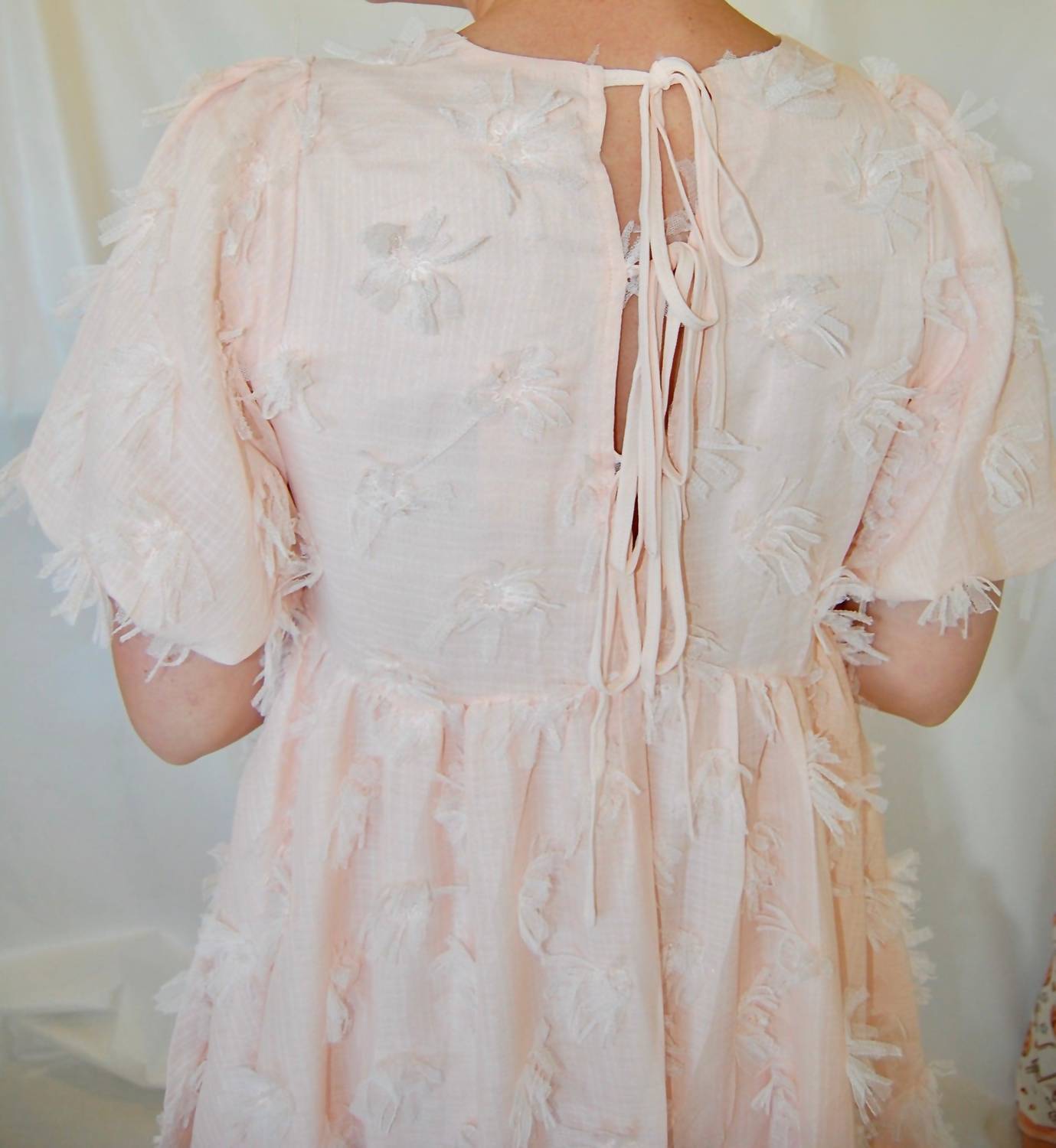 Heyson - Monica Babydoll Tie Back Mini Dress