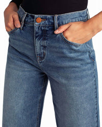 Nicole Miller - Hudson Yards Mid Rise Wide Leg Jean