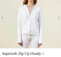 Monrow - Supersoft Zip Up Hoody
