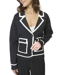 Central Park West - Astrid Piped Sweater Jacket