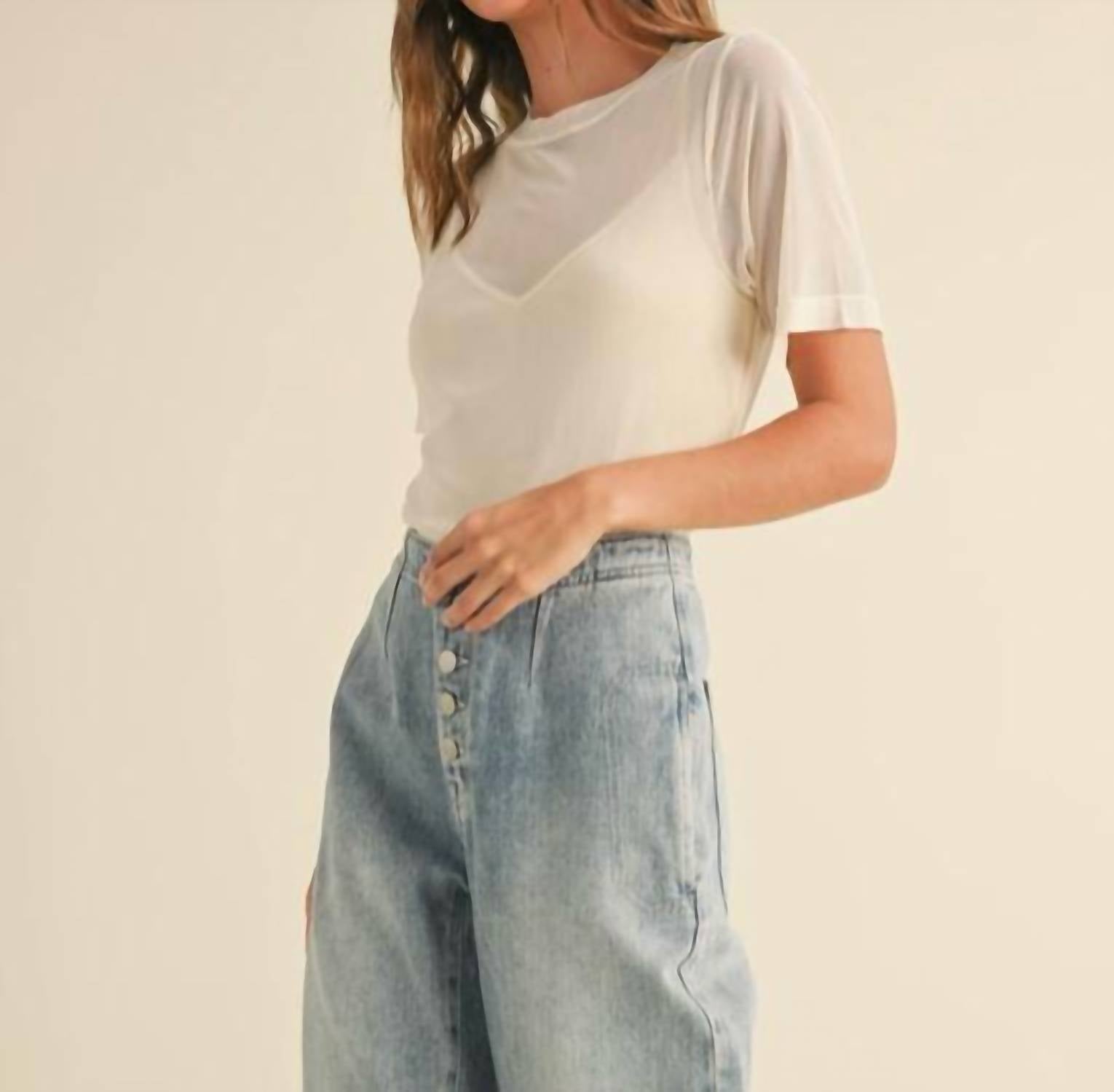 Miou Muse - Chefs Kiss Sheer Top