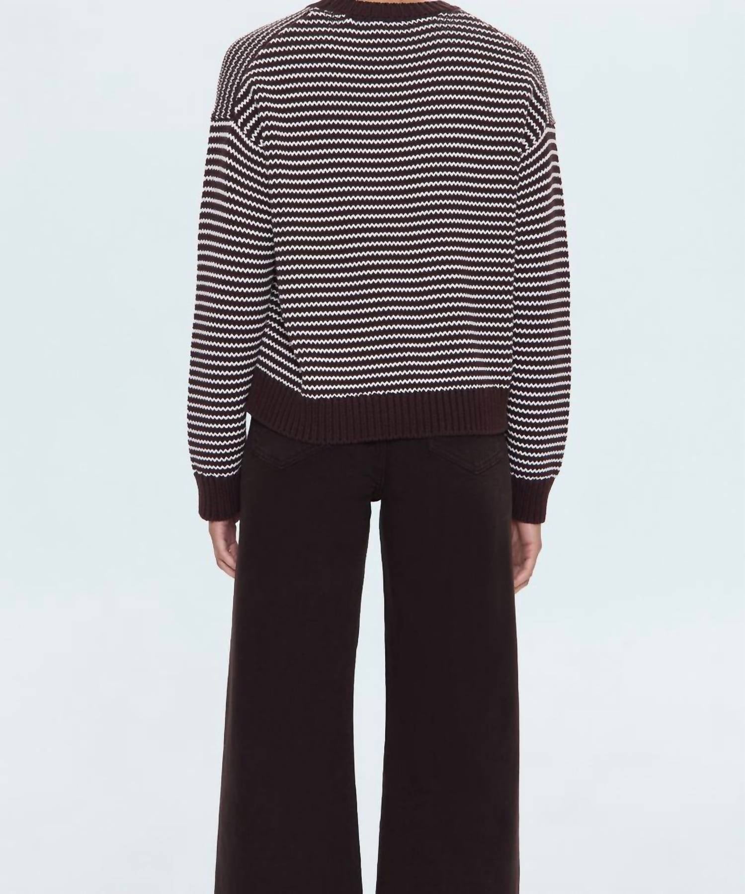 Pistola - Aura Relaxed Crew Neck Sweater