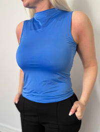 Heart & Hips - Sienna Mock Neck Tank Top