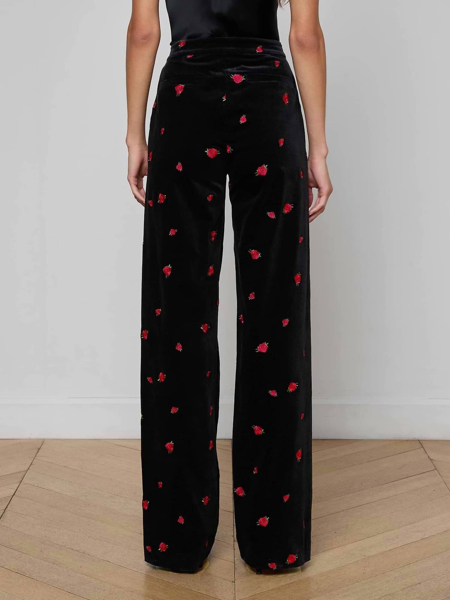 L'Agence - Livvy Velvet Trouser