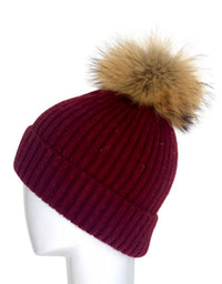 Linda Richards - Women's Rib Hat With Pom