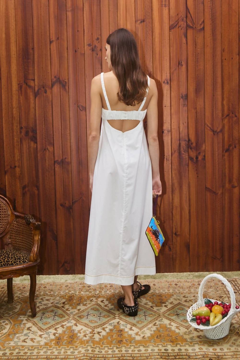 Alemais - Katerina Cotton Poplin Midi Dress