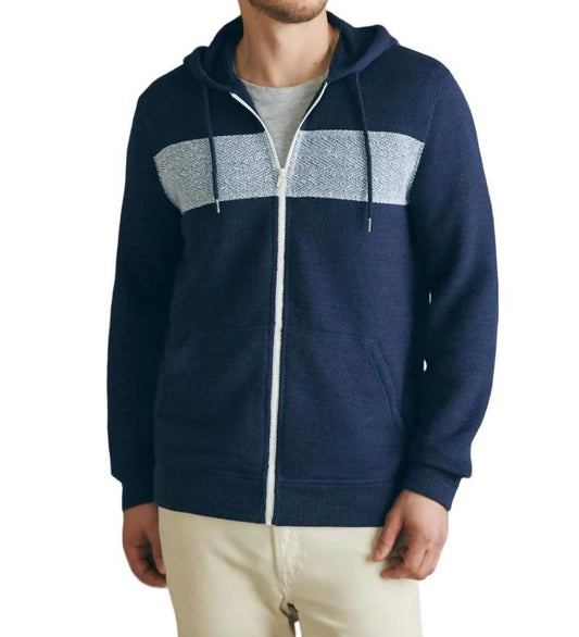 Faherty - Whitewater Full Zip Hoodie