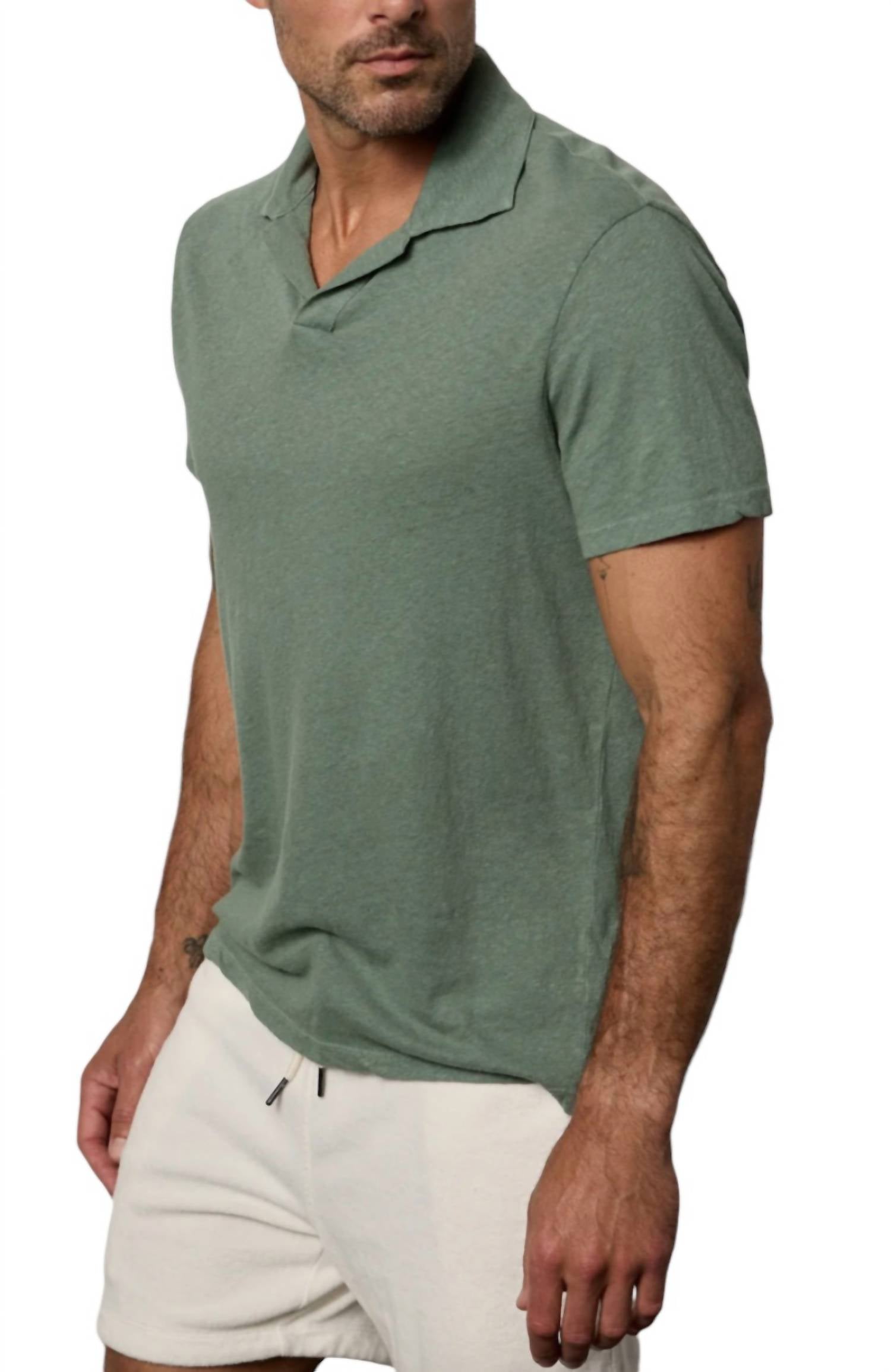 Velvet By Graham & Spencer - Short Sleeved Beck Terry Polo