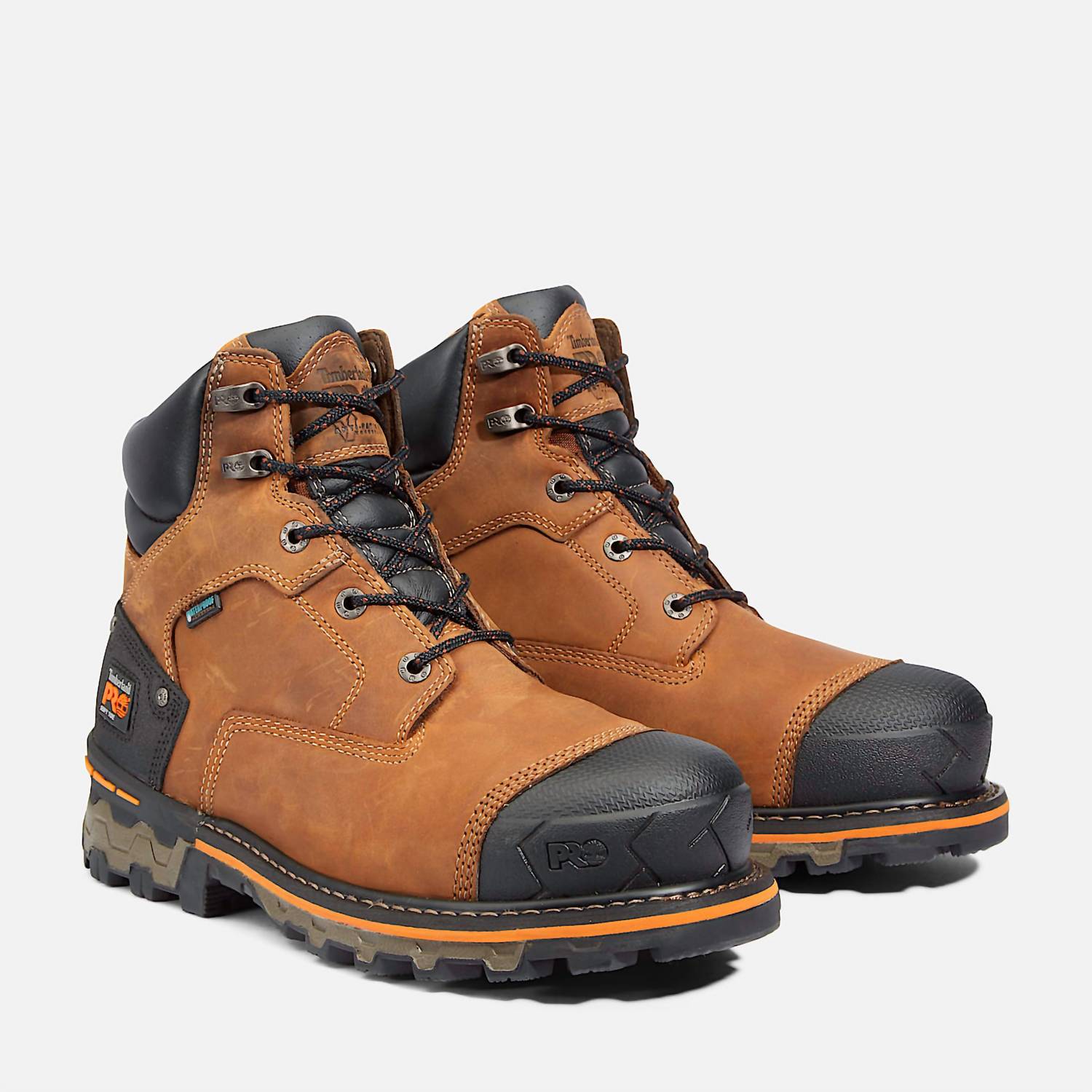 Timberland - Men's Boondock Soft Toe Waterproof Work Boots