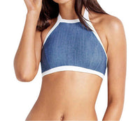 Seafolly - Block Party High Neck Bikini Top