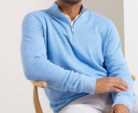 Peter Millar - Coolspun Lite Birdseye Quarter Zip Tee