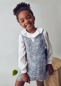 Mayoral - Girls' Combined Pinafore Dress