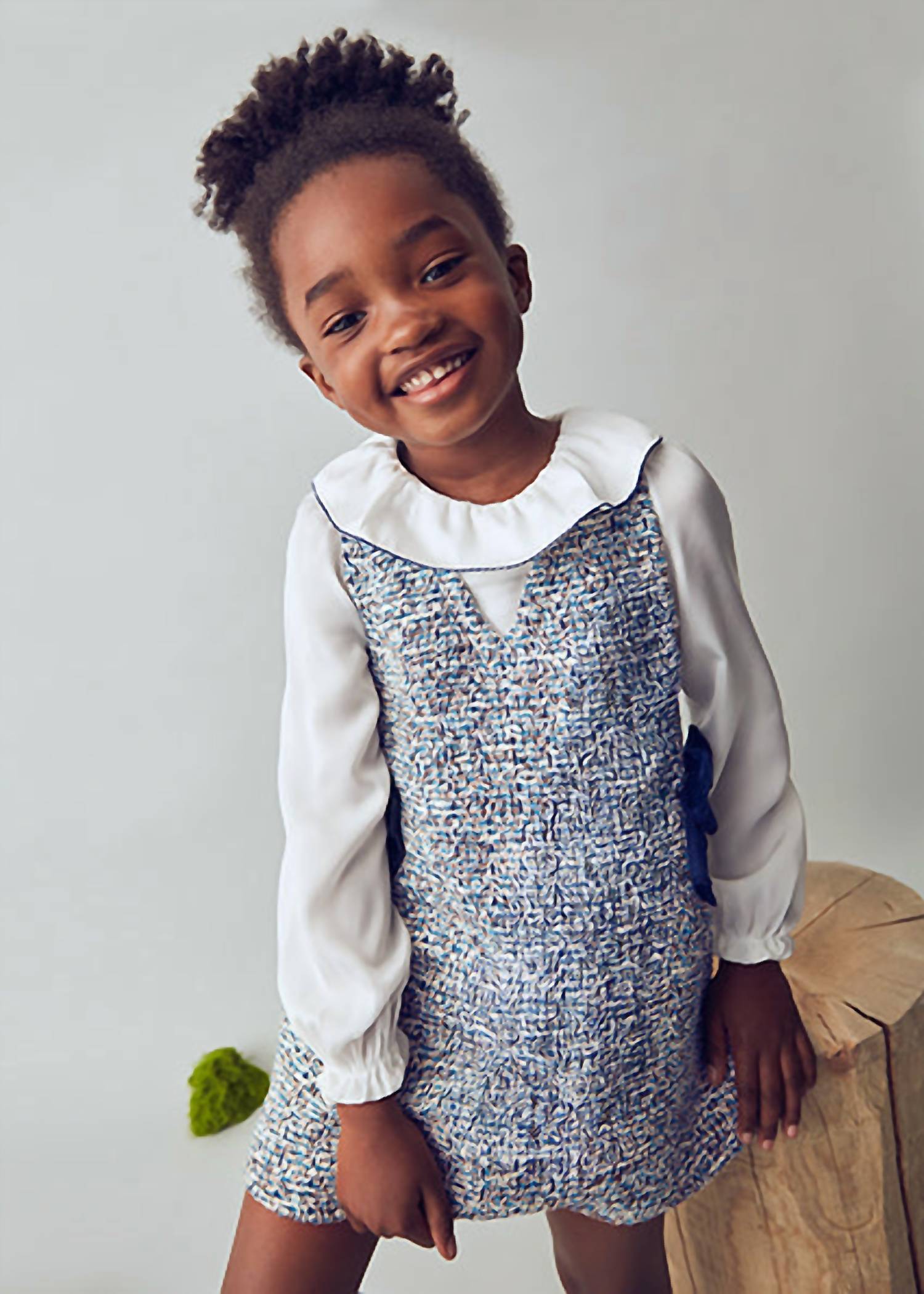 Mayoral - Girls' Combined Pinafore Dress