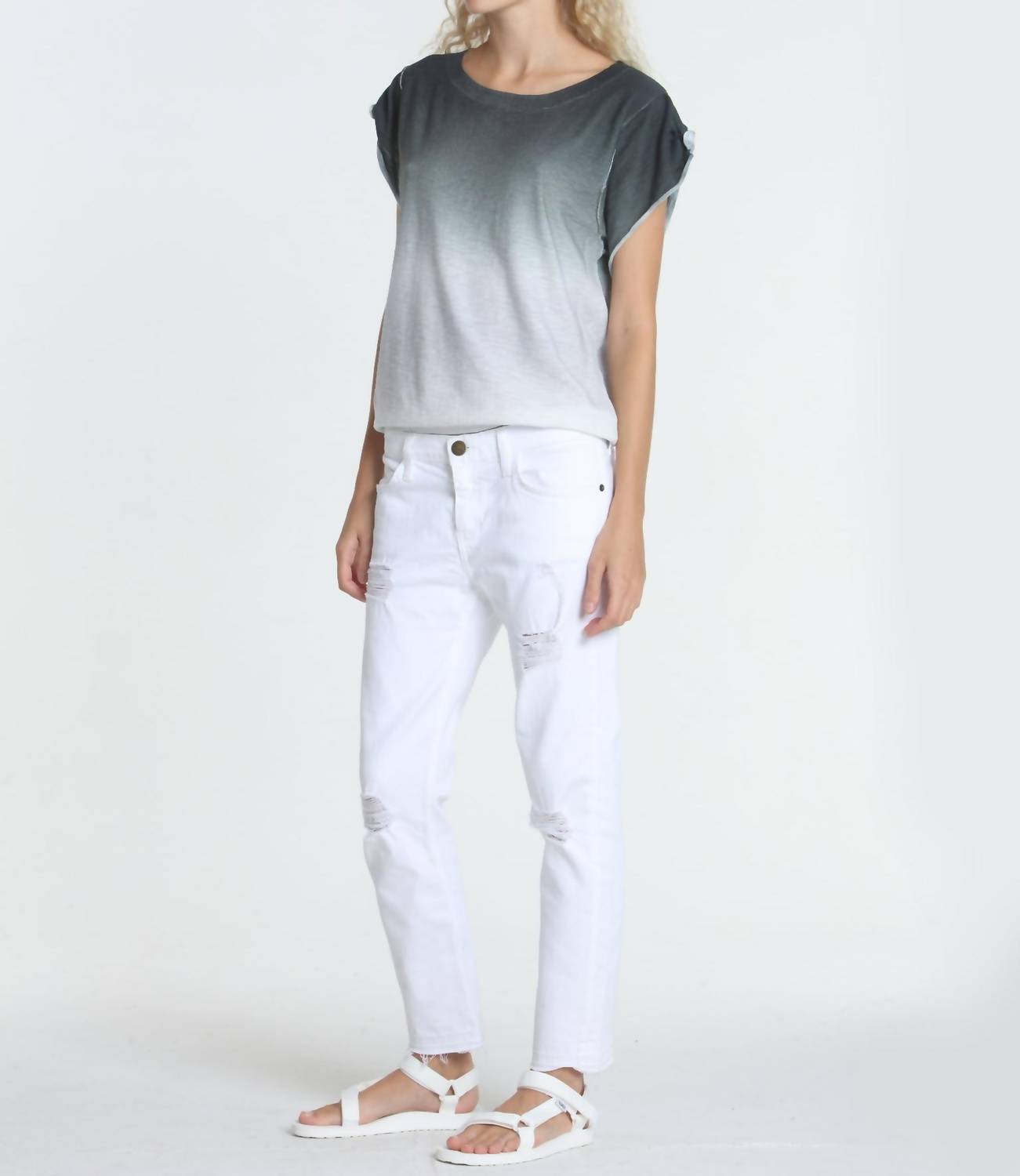 Label+Thread - Women's Ombre Tie Tee