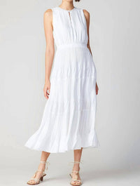 Current Air - Pleated Sleeveless Maxi Dress