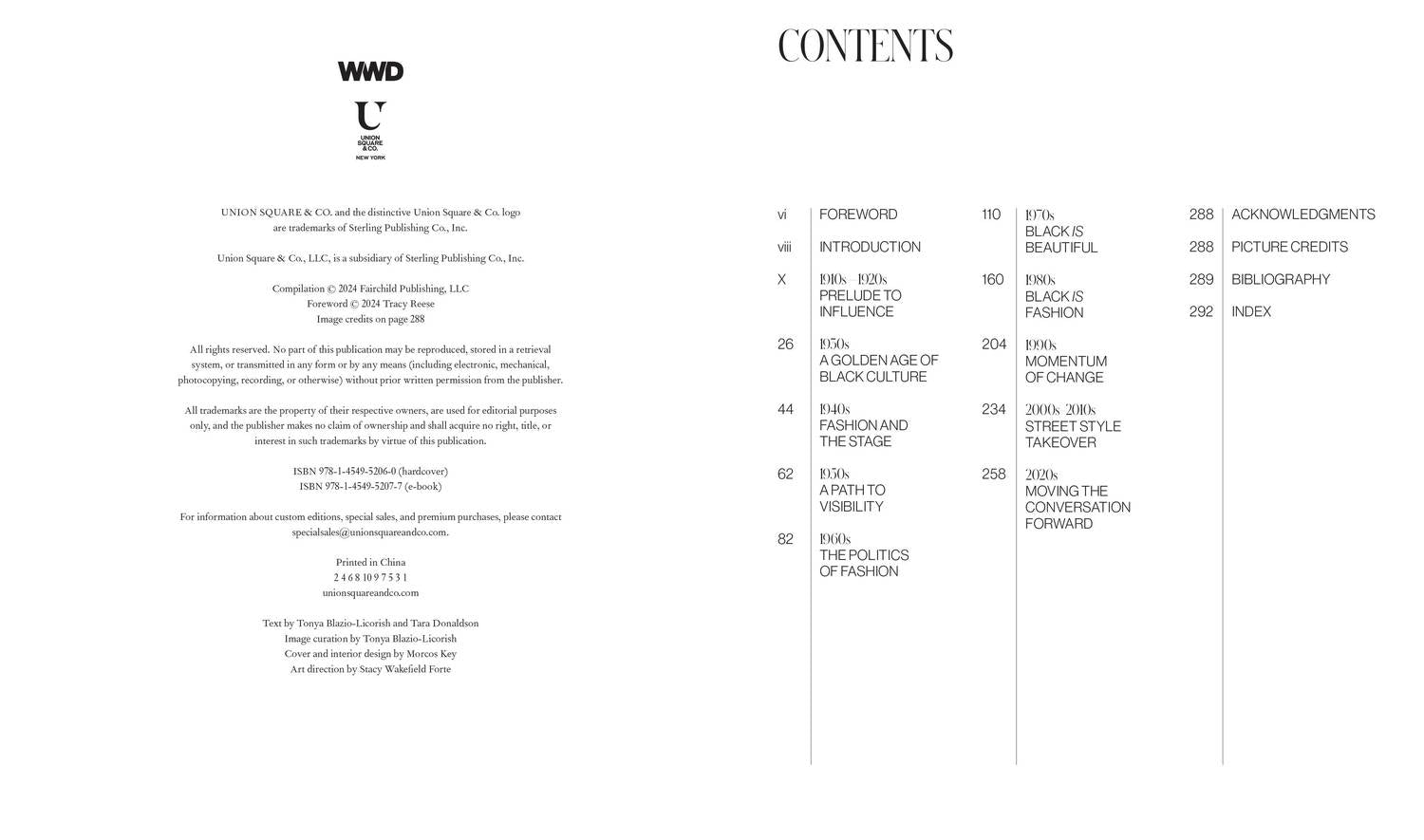 Union Square & Co. - Black In Fashion: 100 Years Of Style, Influence & Culture Hardcover Book