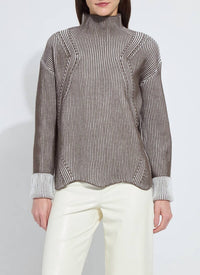 Lysse - Hyacinth Cozy Rib Scallop Pullover Top