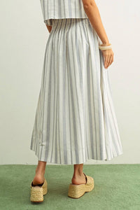 Miou Muse - Market Stroll Midi Skirt