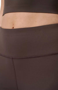Travis Matthew Moveknit Bonded Wide Leg Pants in coffee grounds - women's pants - view 4