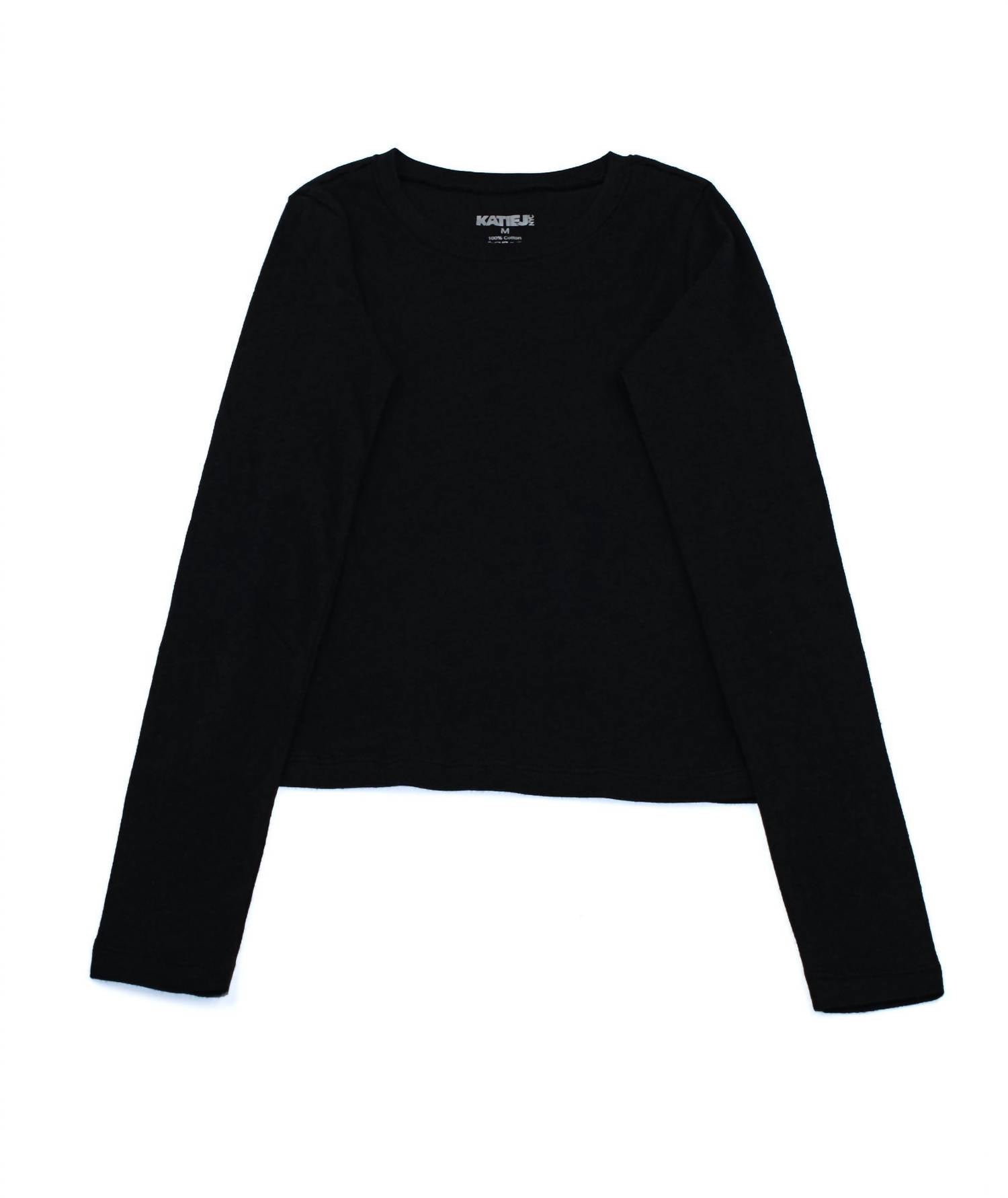 Katie J Nyc - Girl's Grateful Long Sleeve Tee