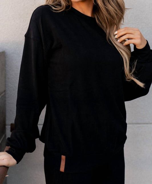 Ampersand Ave - Poppy Seed Performance Fleece University Pullover