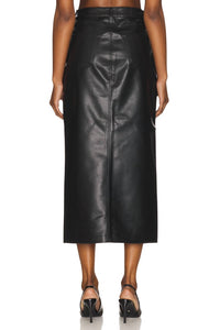 Pistola - Alicia Leather Midi Skirt