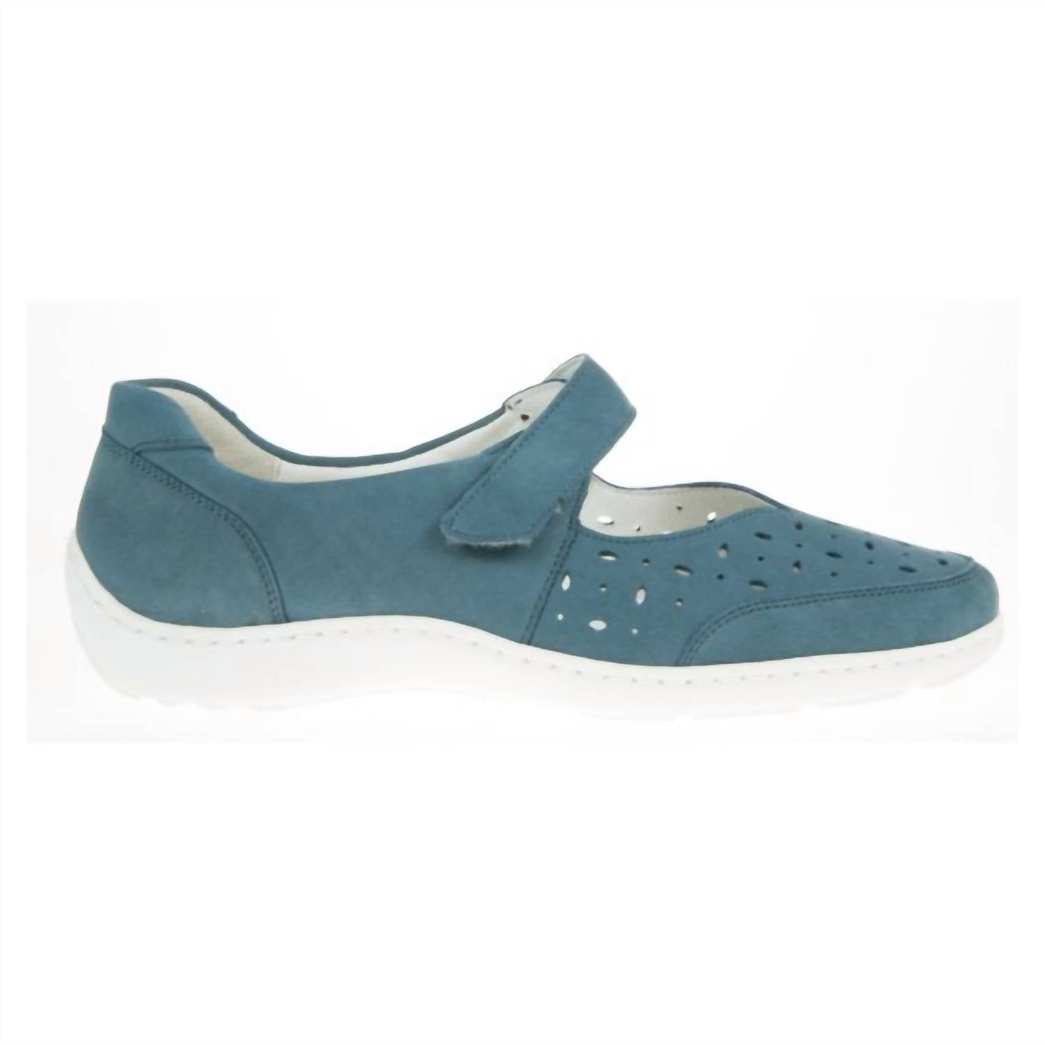 Waldlaufer Women's Henni Dora Casual Shoe in denim - women's sneaker - alternate view