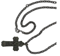 Montana Silversmiths - Men's Faded Glory Cross Usa Made Necklace