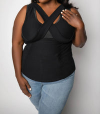 Embrago - Full Support Bra-free Top