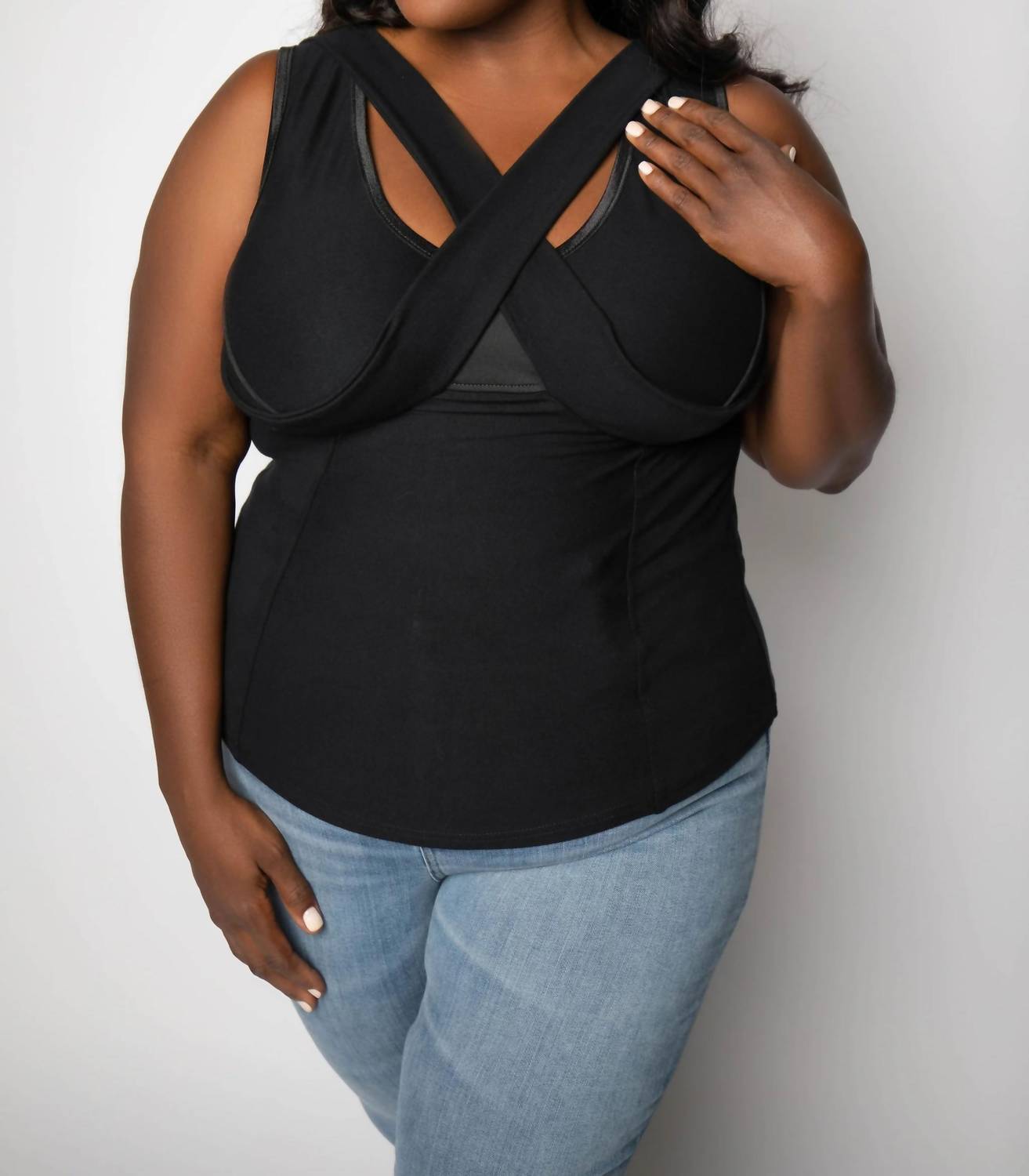 Embrago - Full Support Bra-free Top