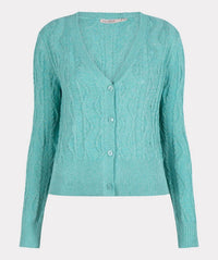 Esqualo - Women's Lark Lurex Cable Cardigan