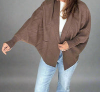 Final Touch - Batwing Sleeve Cardigan