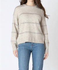 Dex - Sequin Stripe Sweater