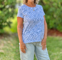 Charlie B - Printed Organic Cotton T-shirt